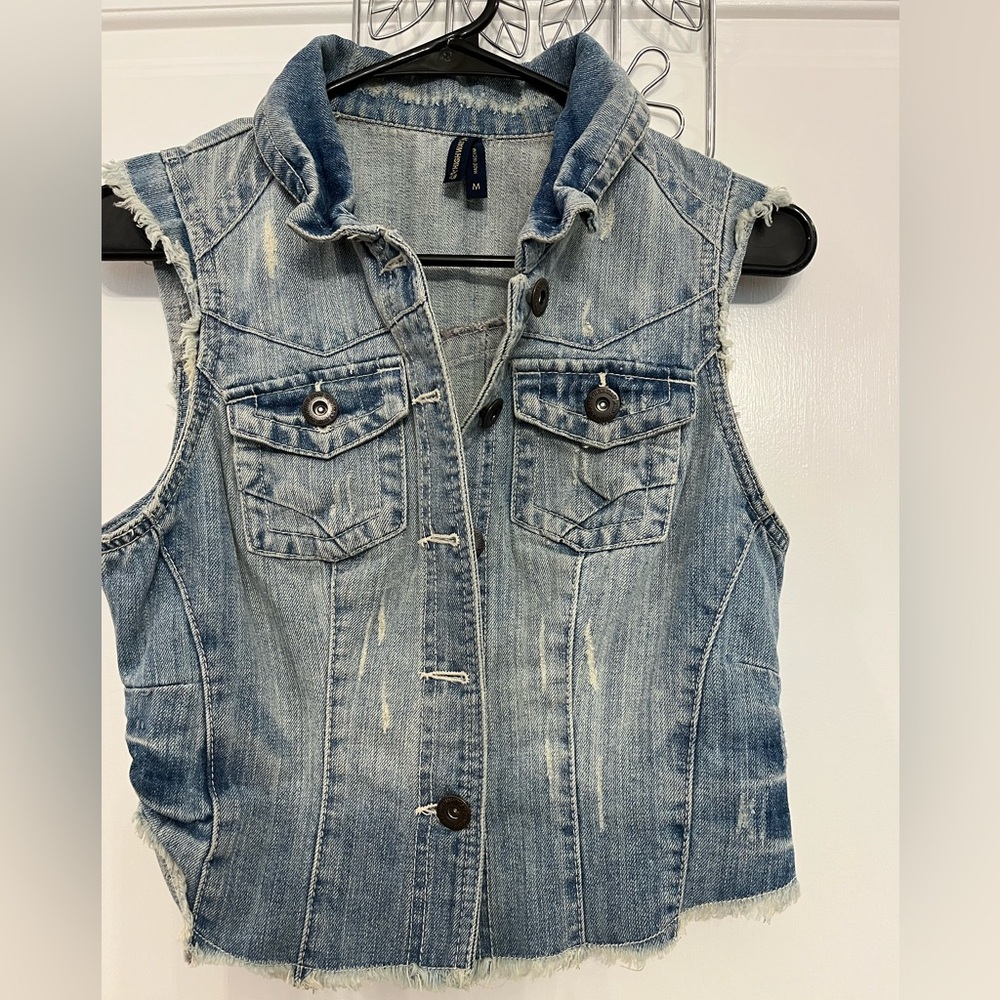 Highway Jeans Blue Denim Vest